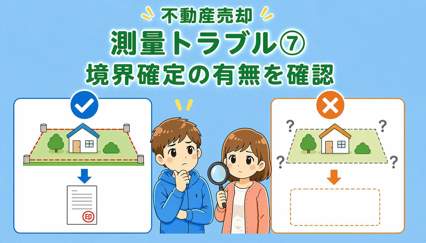 府中市の不動産売却で境界確定の有無を確認する重要性
