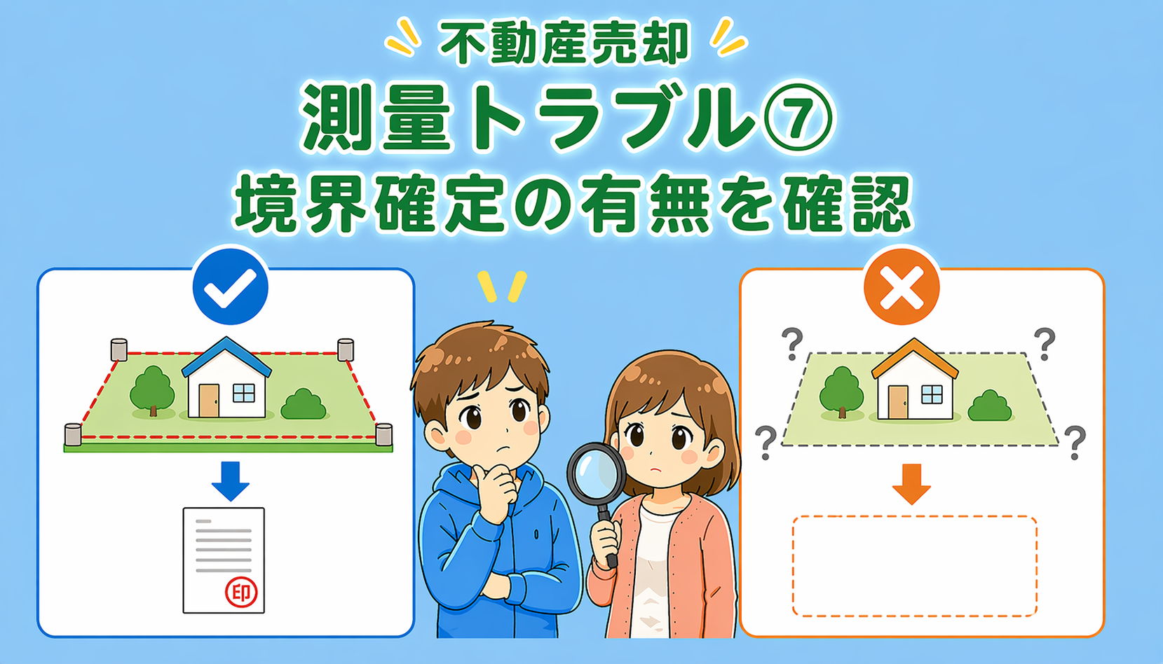 府中市の不動産売却で境界確定の有無を確認する重要性