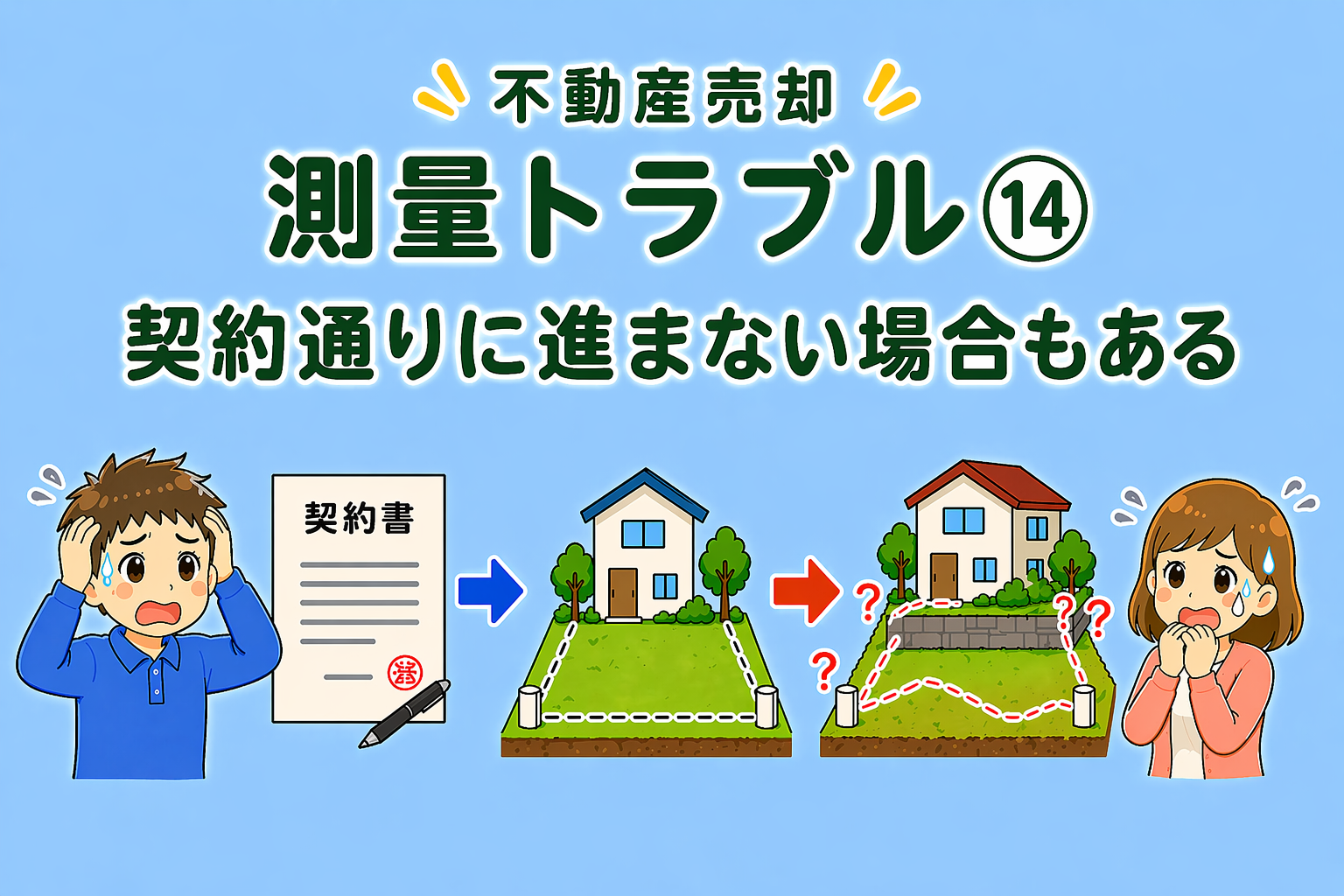 府中市の不動産売却で契約通りに進まないトラブル事例